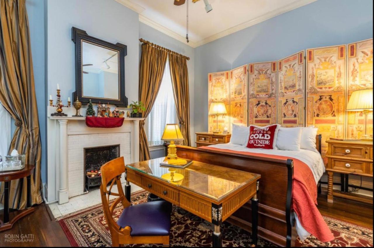 Bed and Breakfast Burke Mansion Мейкон Экстерьер фото