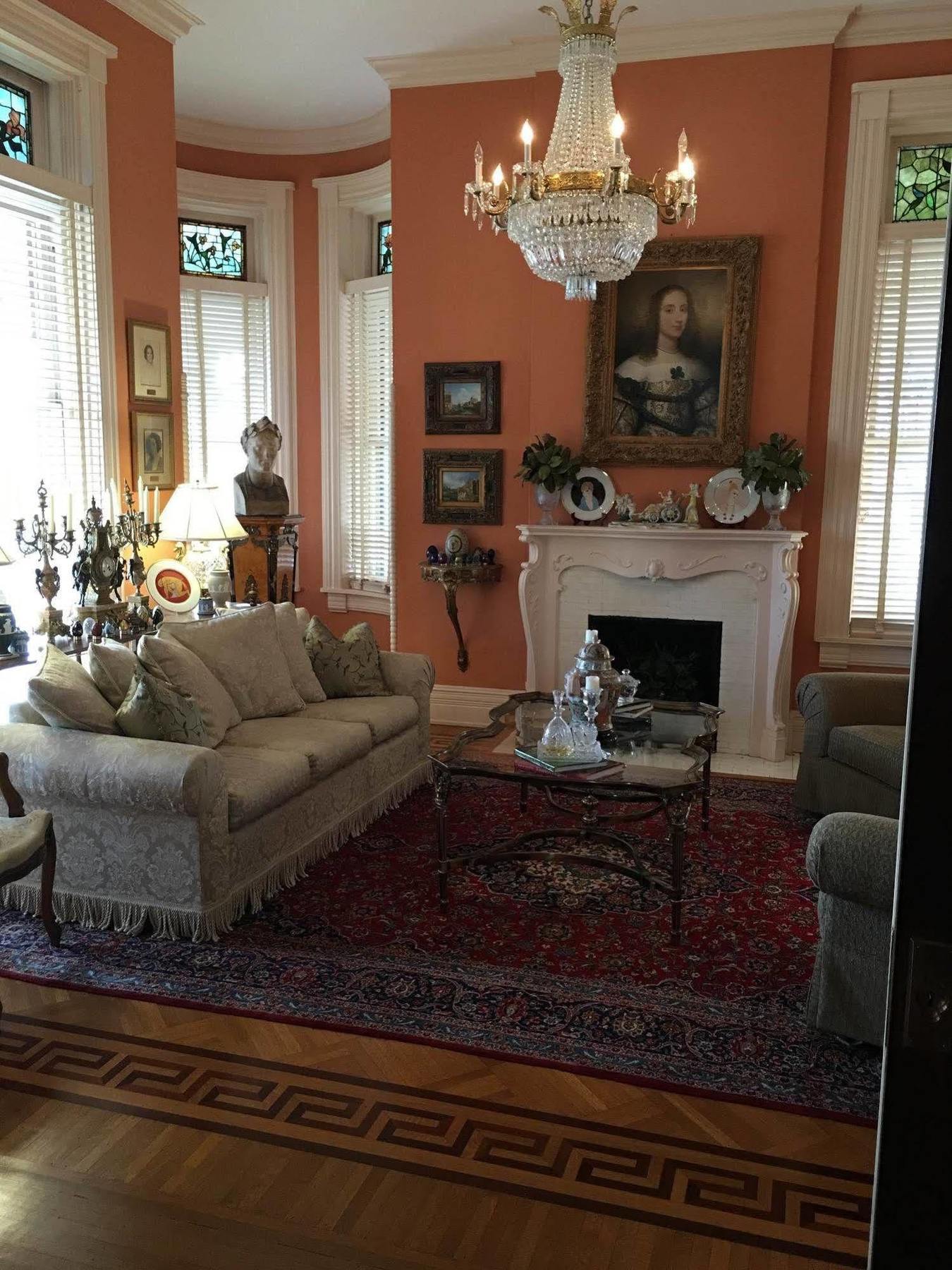 Bed and Breakfast Burke Mansion Мейкон Экстерьер фото
